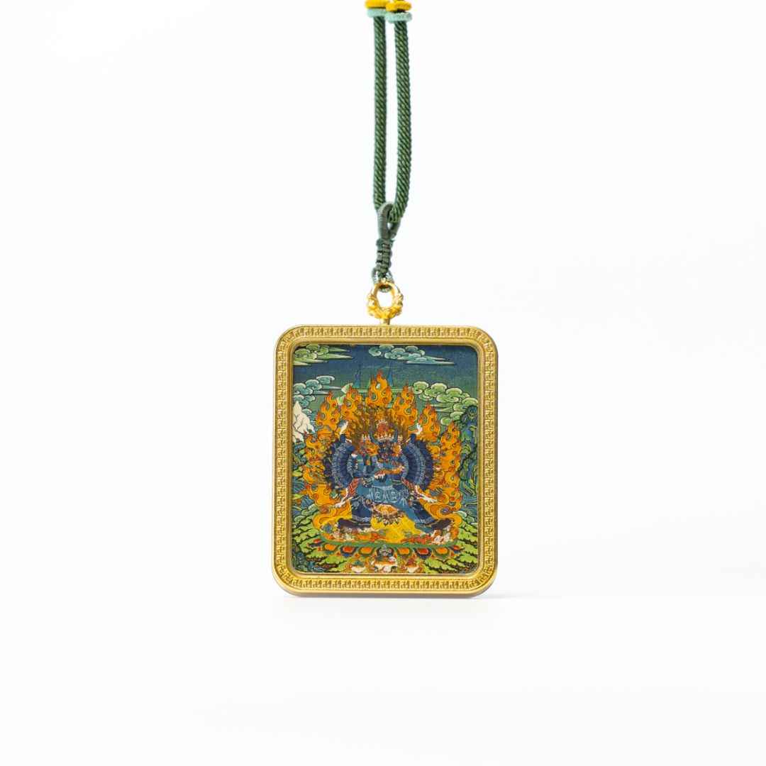 Thangka｜Yamantaka Pendant Necklace｜Replica Printmaking