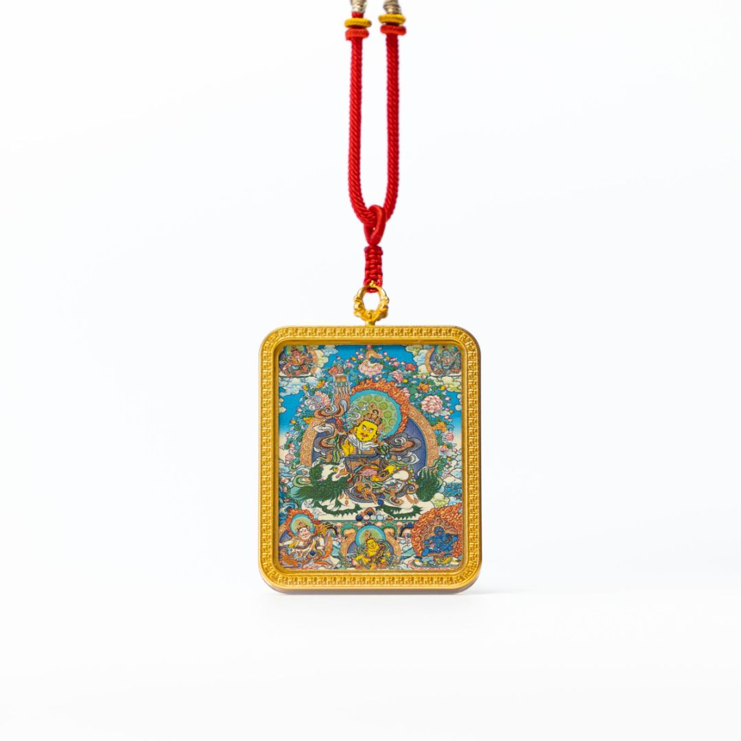 Thangka｜Vaishvanara Pendant Necklace｜Replica Printmaking